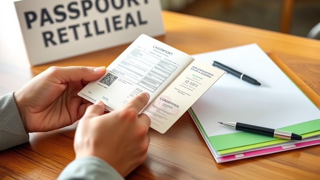 verify passport details carefully