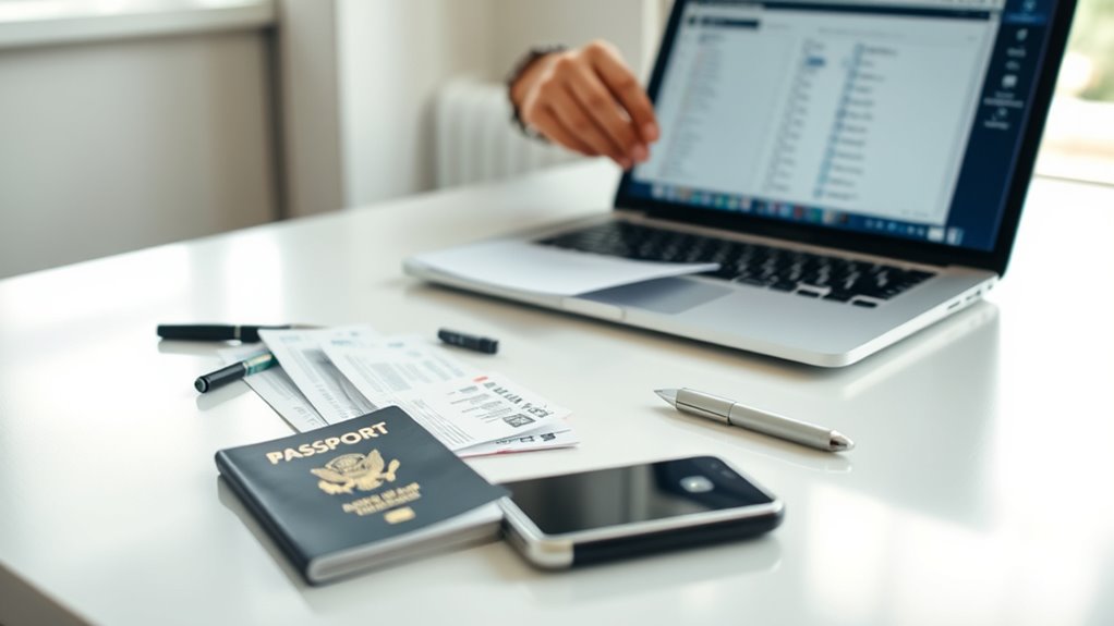 verify travel documentation readiness
