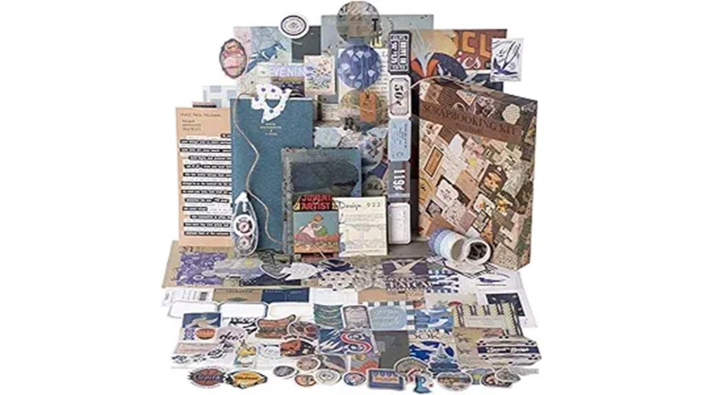 vintage scrapbook journaling kit