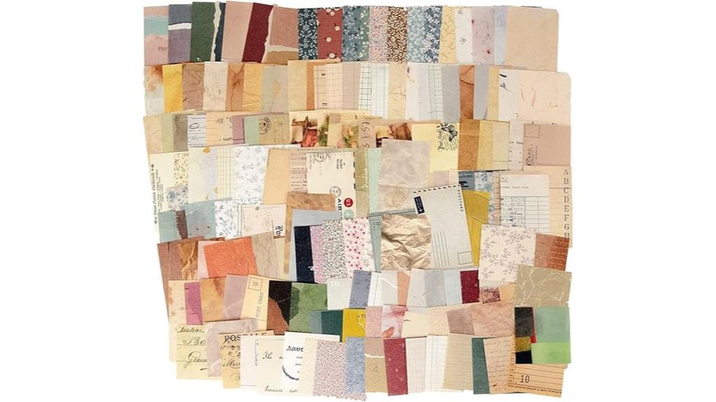 vintage scrapbook paper pack