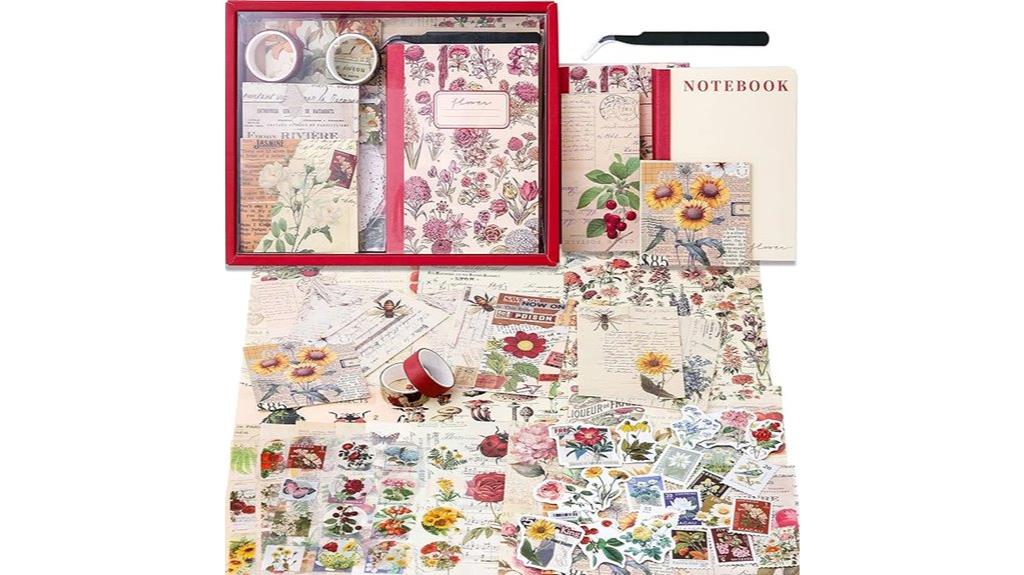 vintage scrapbooking craft kit