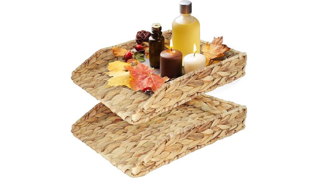 water hyacinth file trays