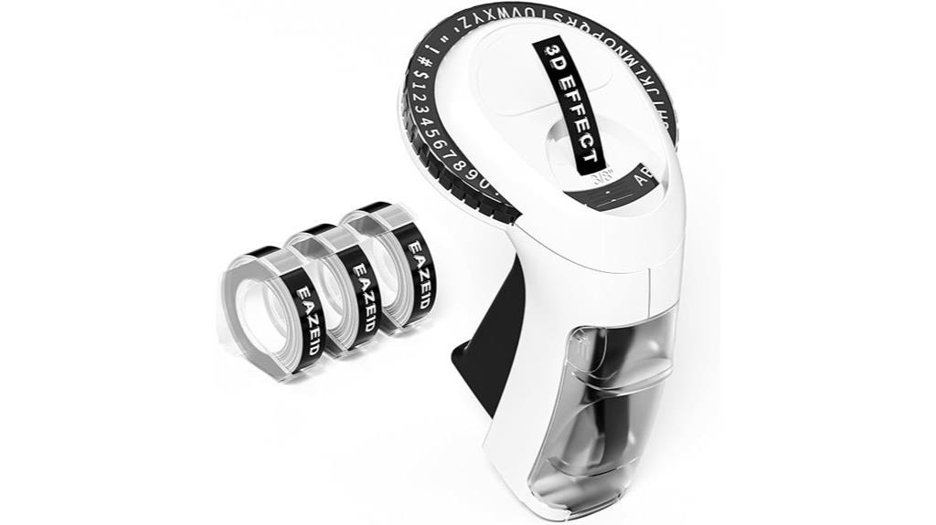 waterproof embossing label maker