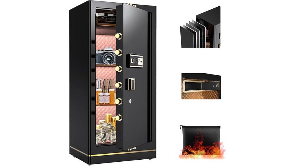 waterproof fireproof security safe
