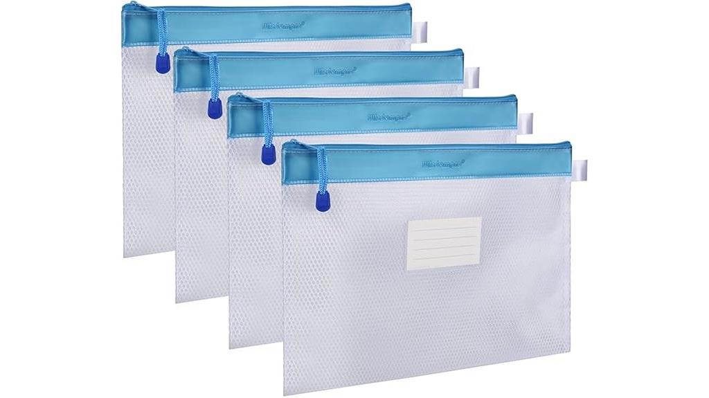 waterproof mesh storage bags