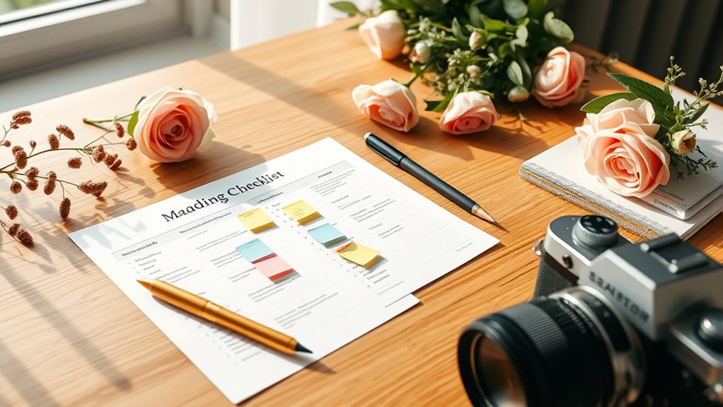 wedding planning checklists