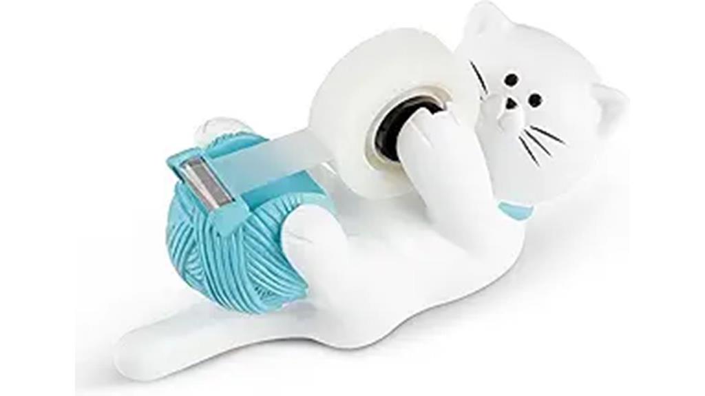 white turquoise patented dispenser