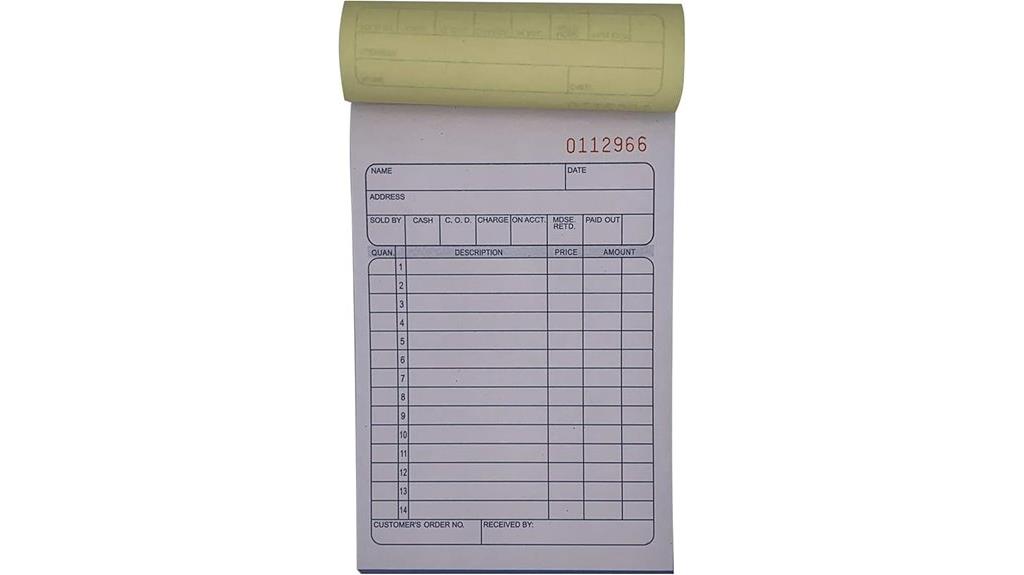 wholesale triplicate sales forms