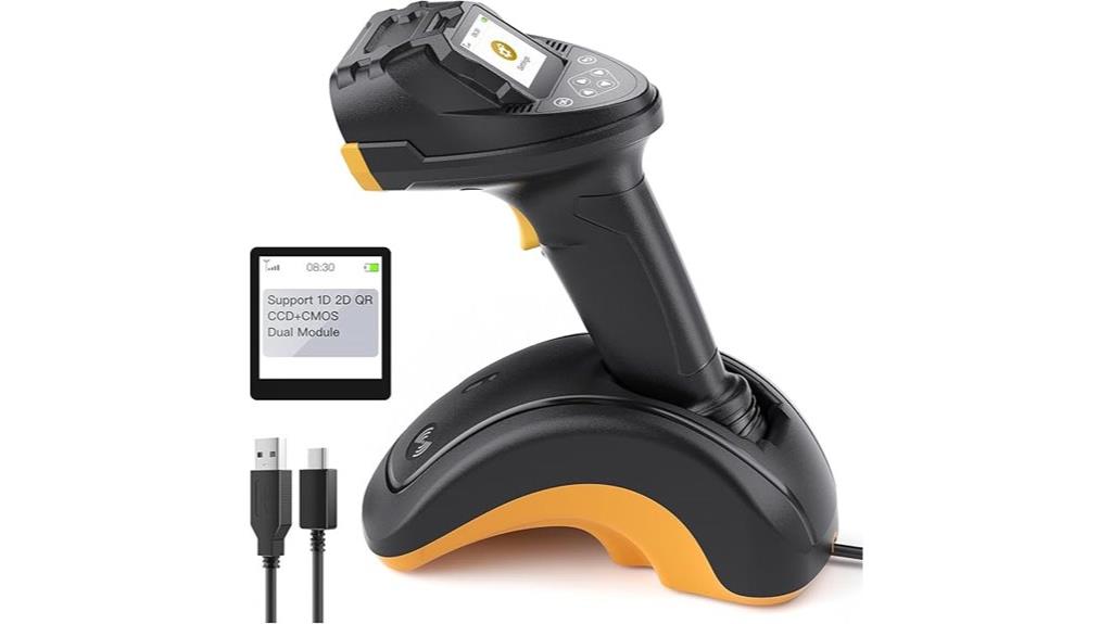 wireless 2d 1d barcode scanner