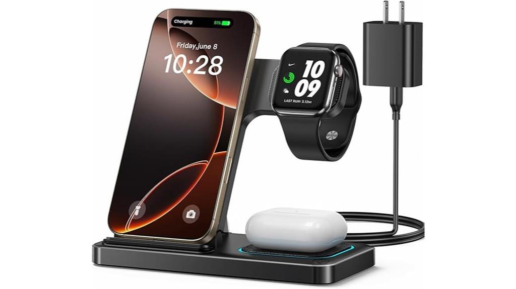 wireless apple charging station