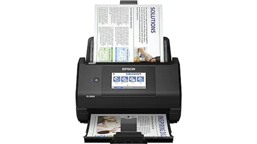 wireless color duplex scanner