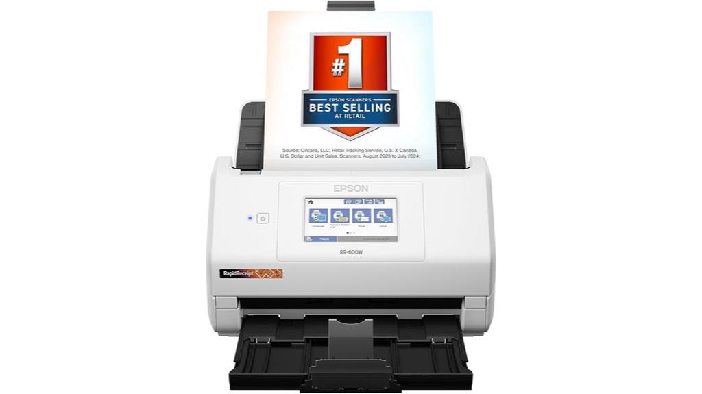 wireless desktop receipt scanner