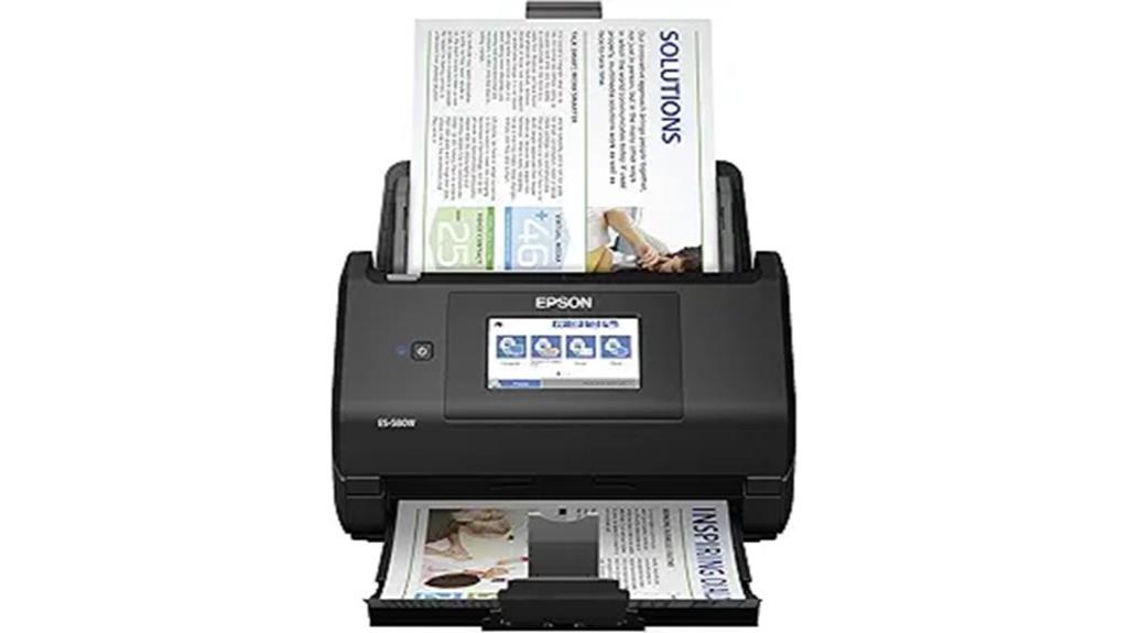 wireless duplex document scanner