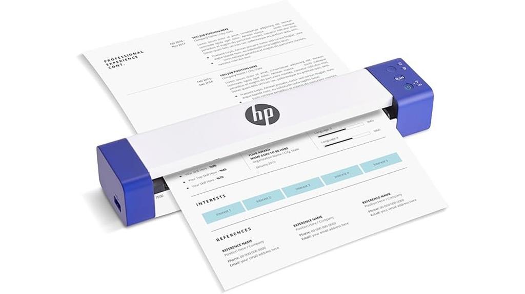 wireless usb portable scanner