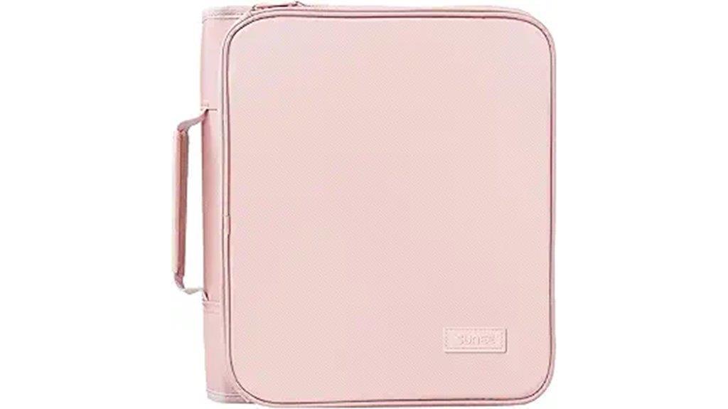 zippered 3 ring binder