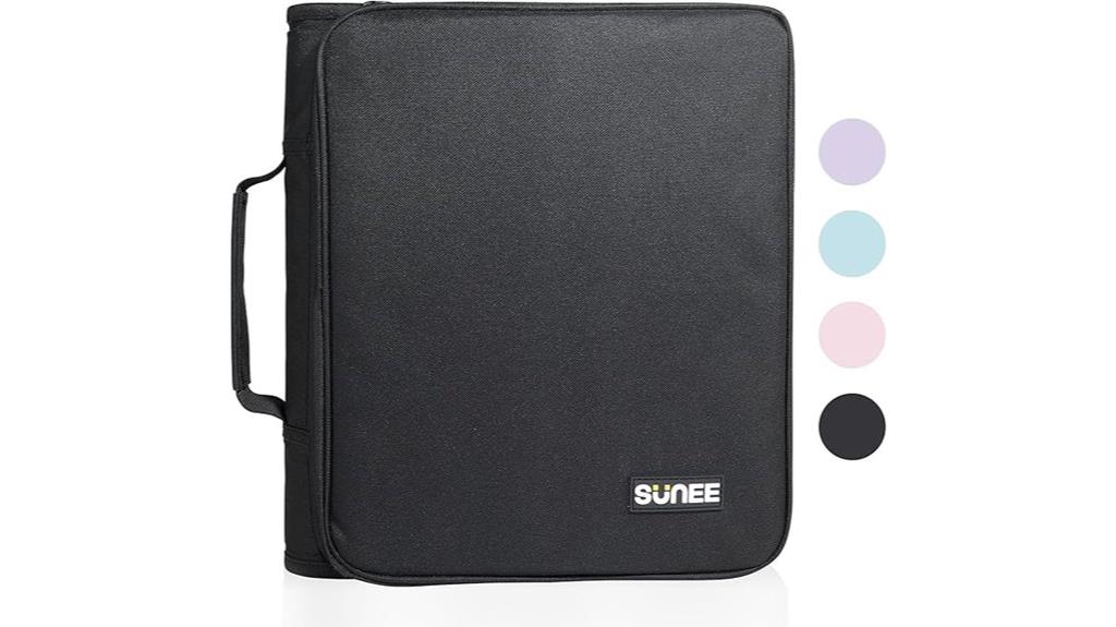 zippered 3 ring binder