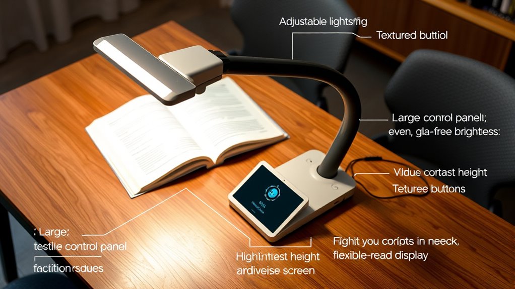 accessible voice and magnification