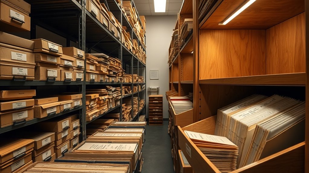 boxes folders environment