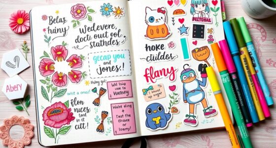 bullet journal personalization ideas