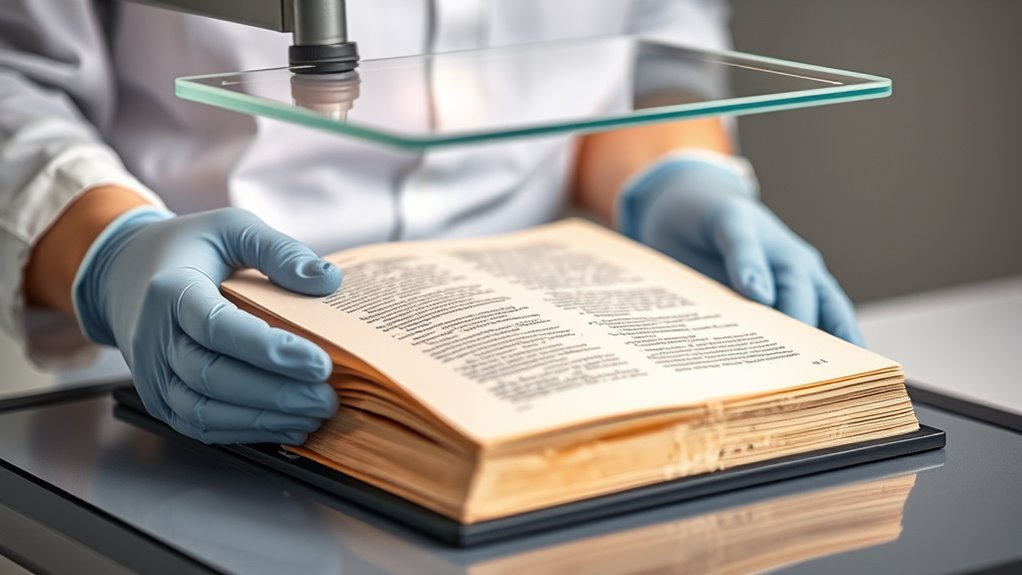 careful book scanning techniques