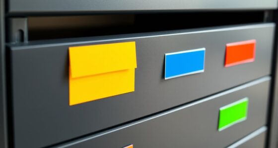 color coded document organization