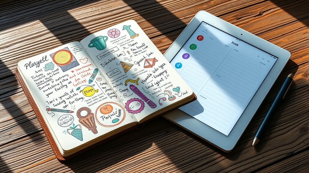 comparing paper and digital