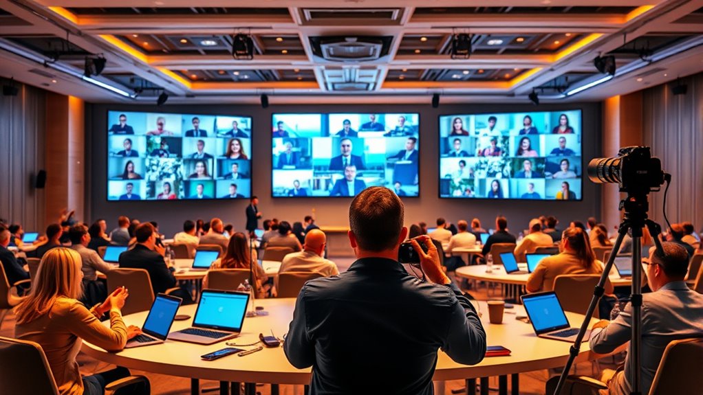 comprehensive hybrid event documentation