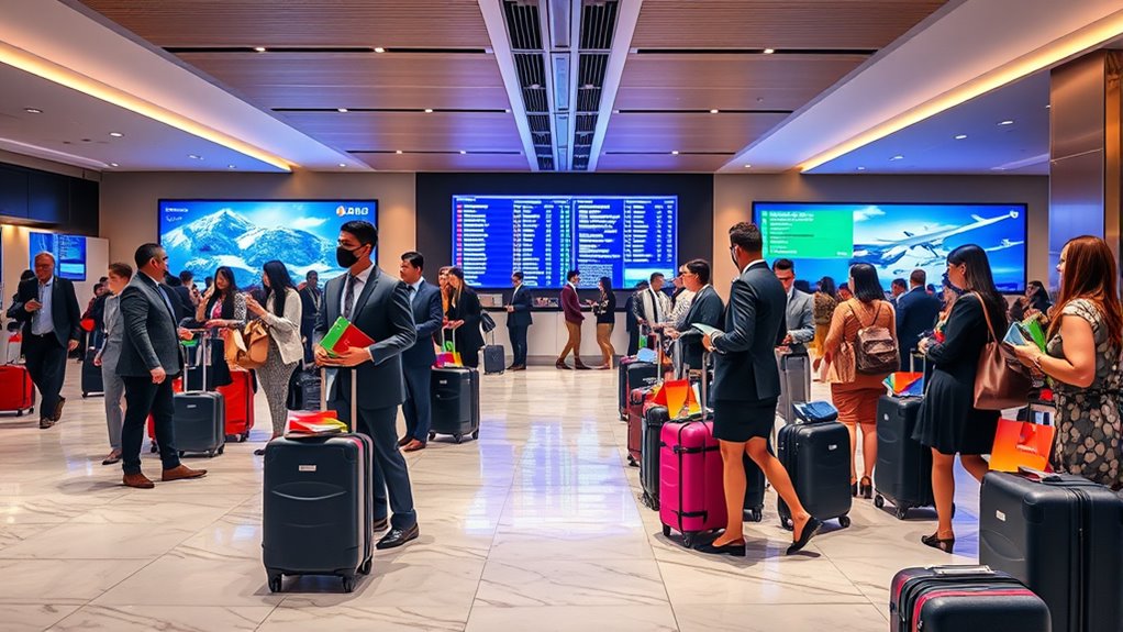conference travel arrangements documentation