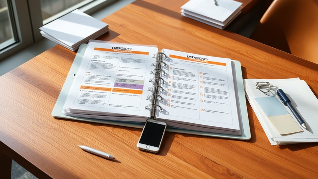 create comprehensive emergency documents