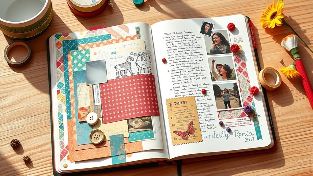 creative journaling hybrid