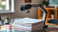 document camera scanning method
