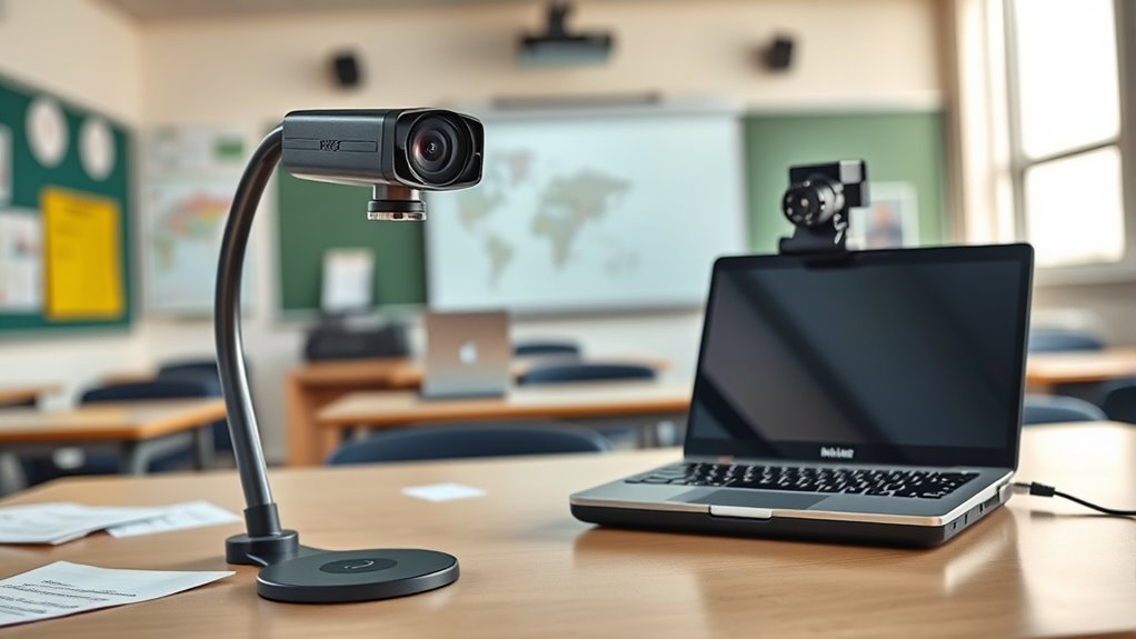 document cameras enhance interactivity
