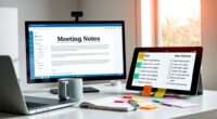 effective remote meeting notes