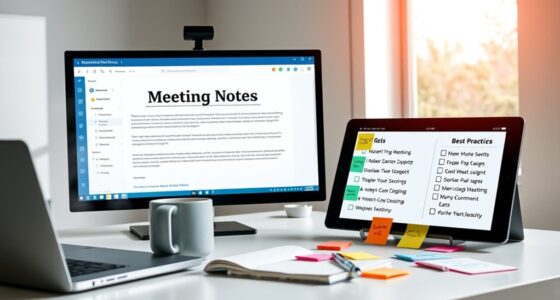 effective remote meeting notes