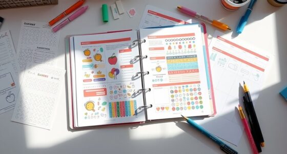 enhancing layouts with printables