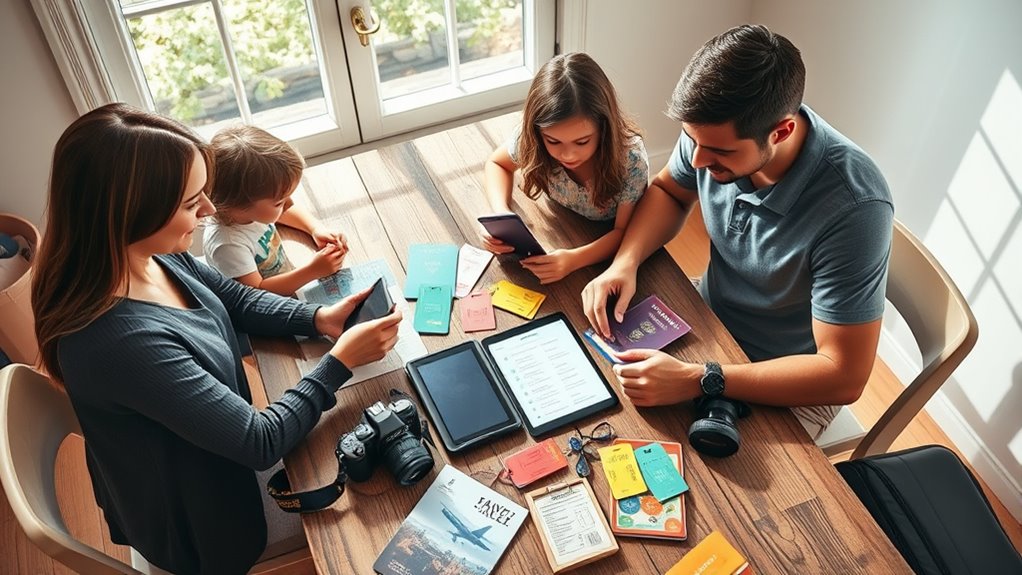 family group travel planning