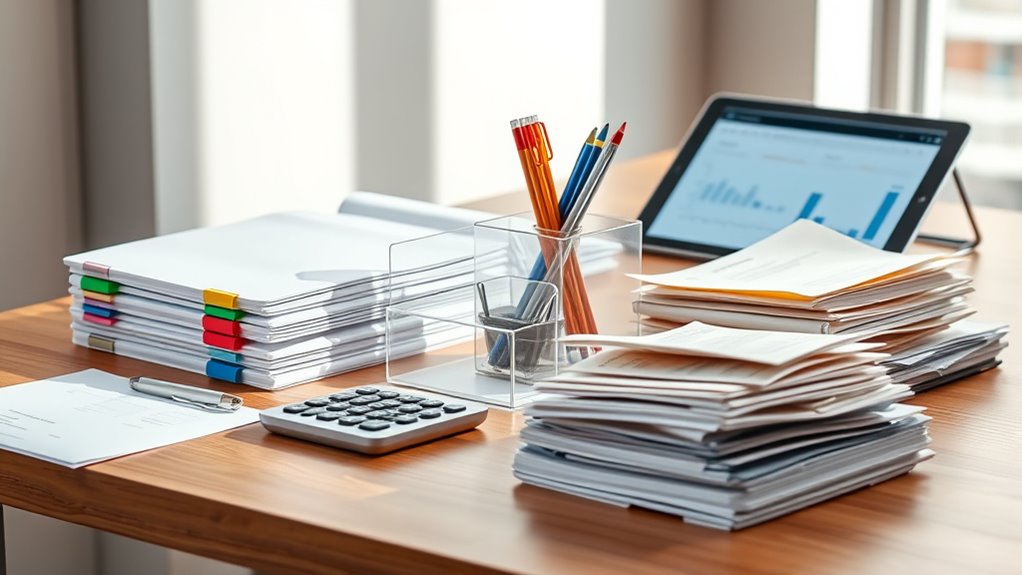 financial document organization guide