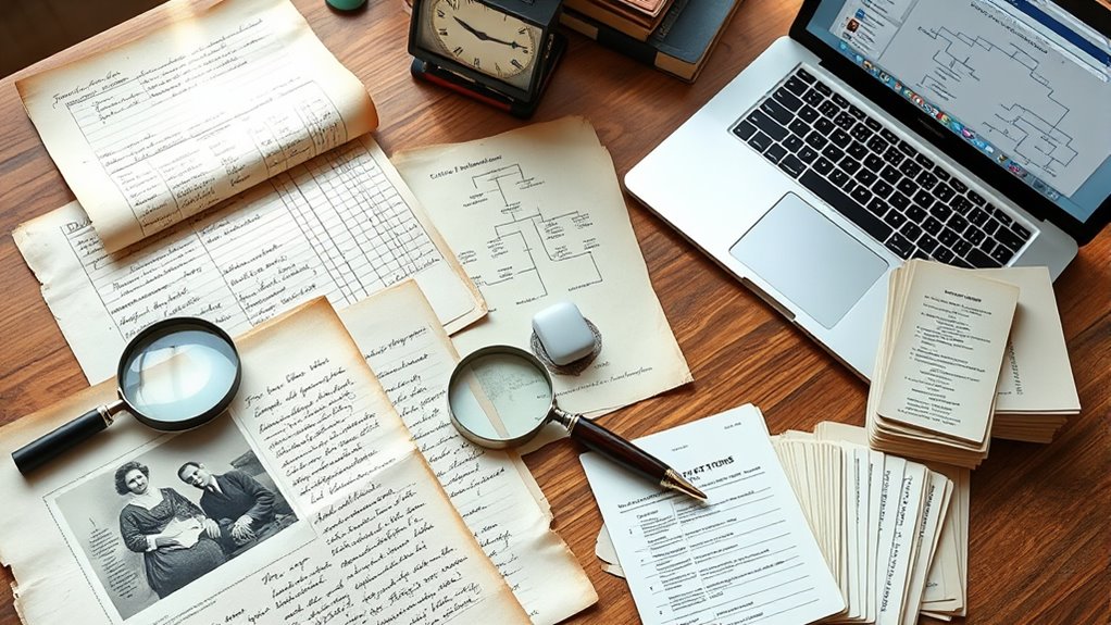 genealogy documentation techniques tracking