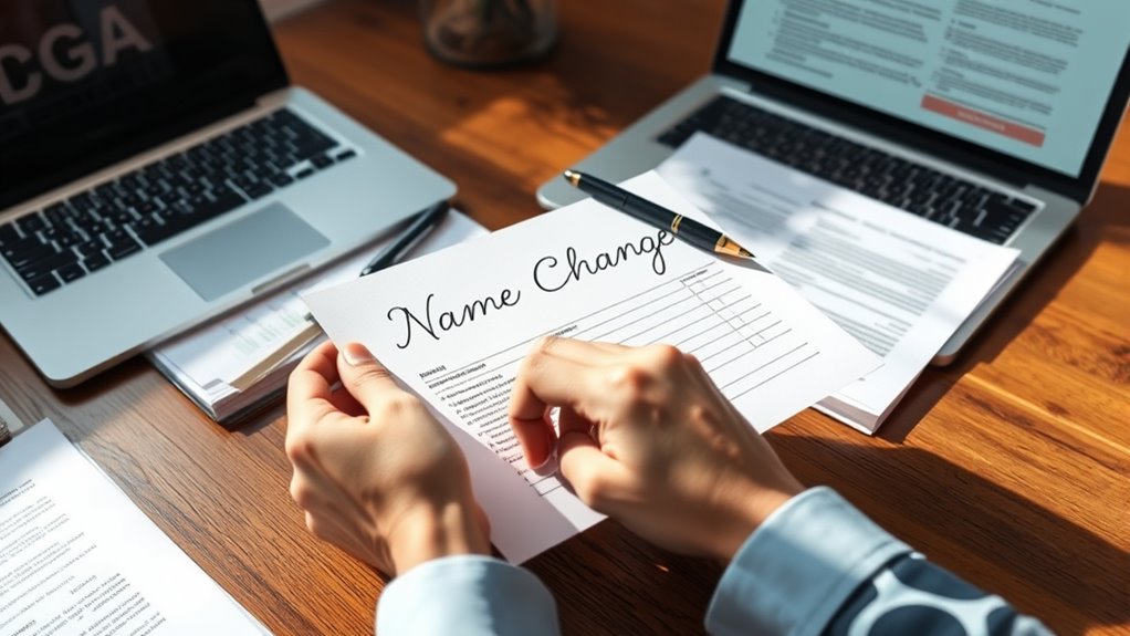 legal name change procedures
