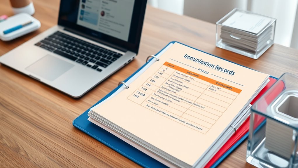 maintain accurate immunization records