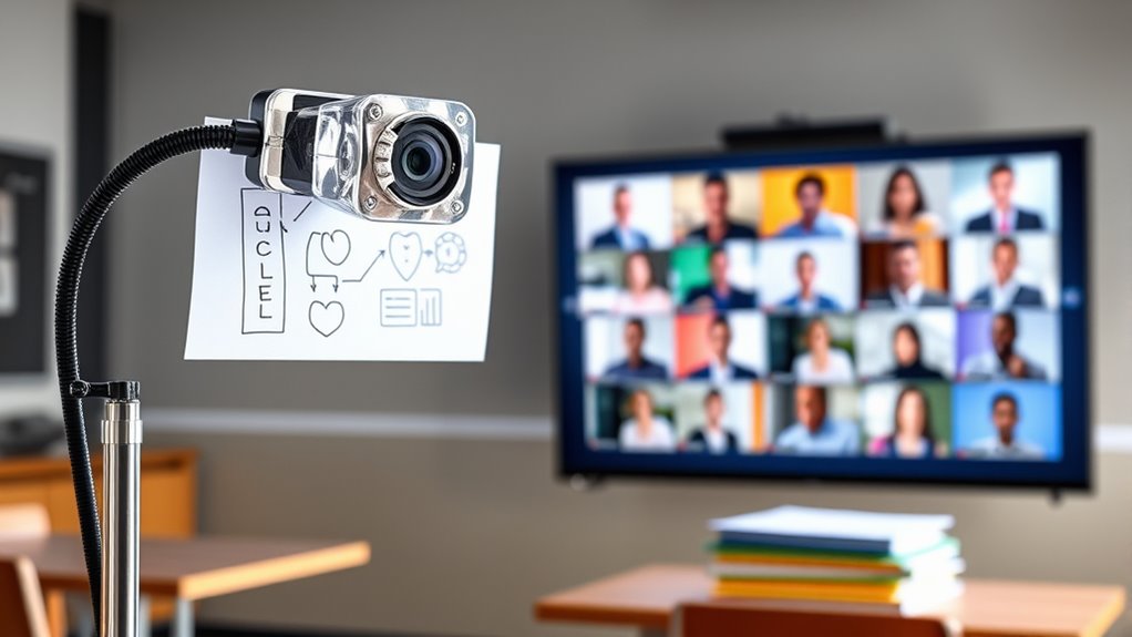 optimize camera setup for interaction