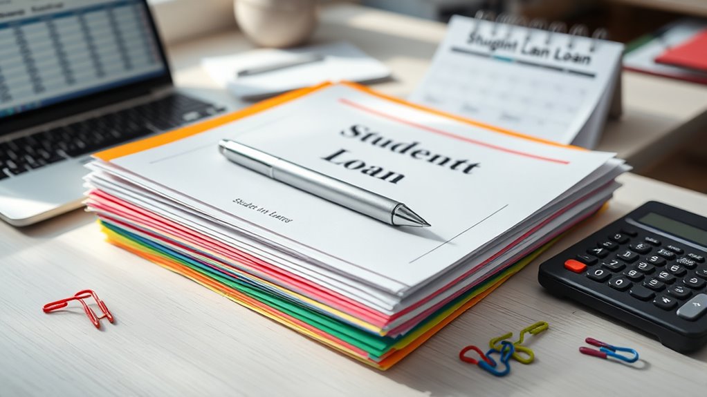 organize documents for loan