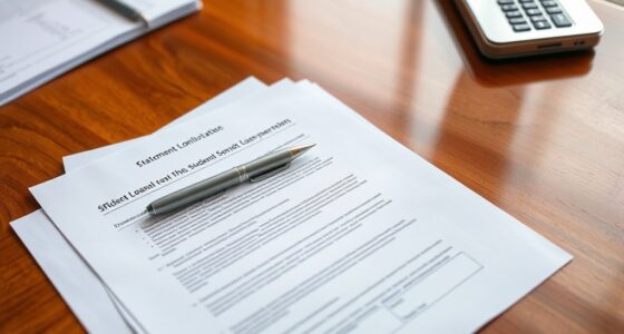 organize student loan papers