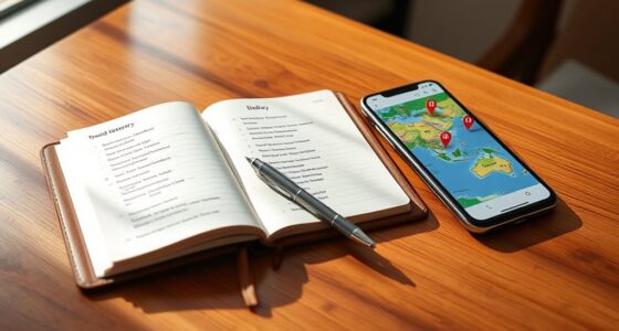 organize travel plans clearly