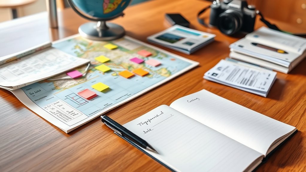 organized safe travel planning