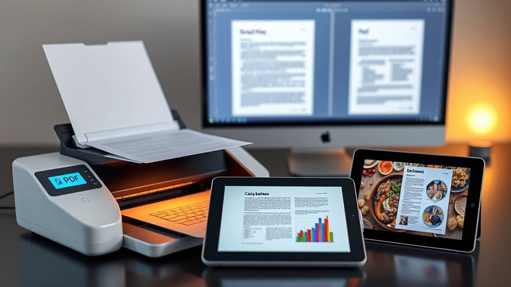pdfs support multi page compression