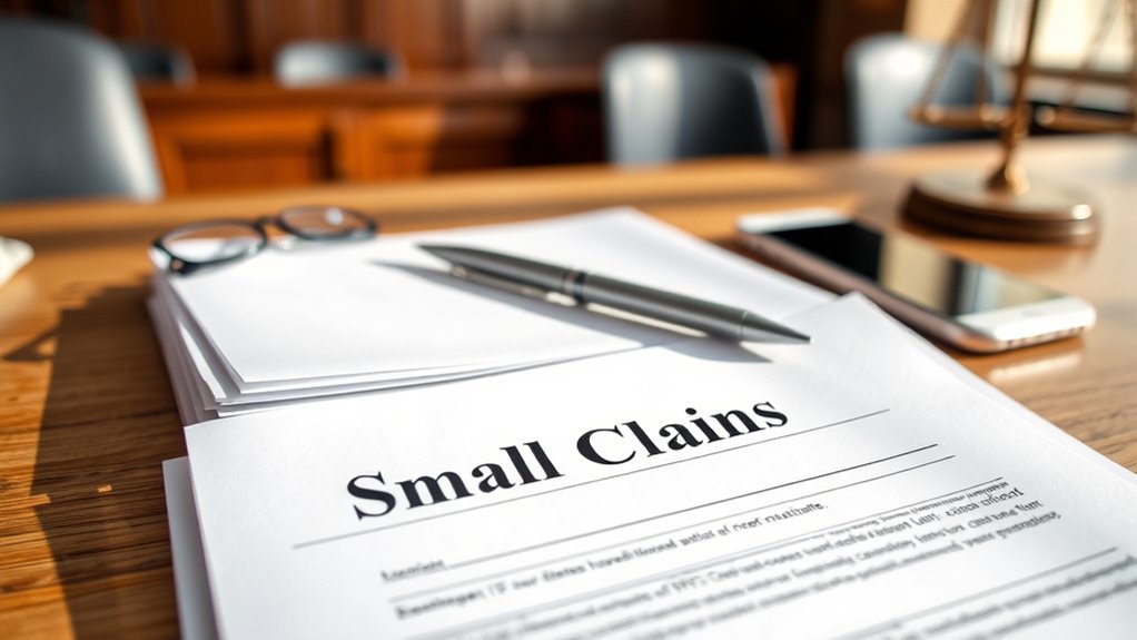 preparing small claims cases