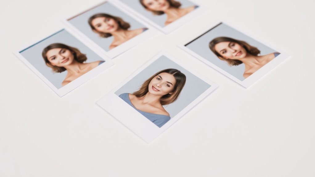 proper passport photo composition