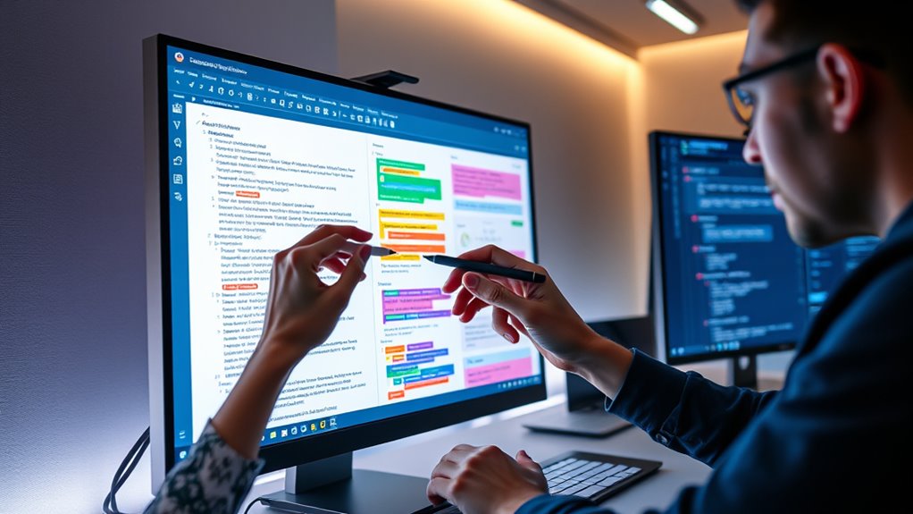 real time editing and control