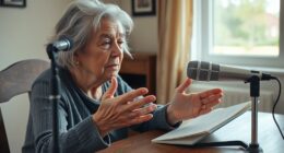 recording and transcribing stories